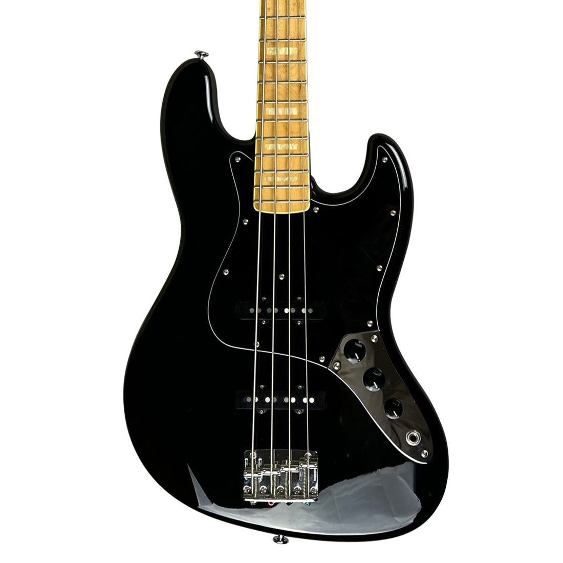 FGN Neo Classic Black Electric Bass with Gig Bag