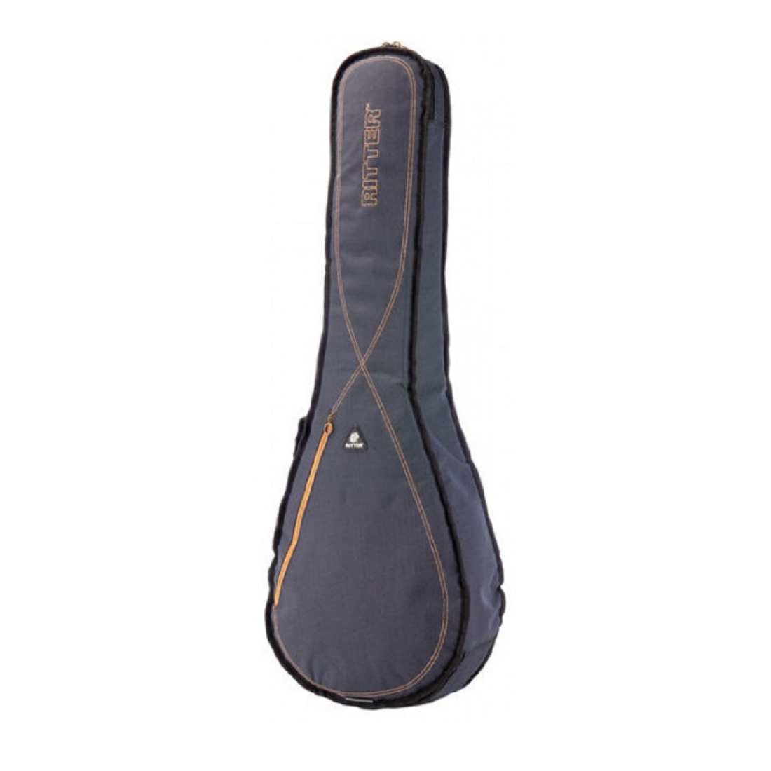 Ritter RGS3-BO/MGB Misty Grey - Leather Brown Bouzouki Bag