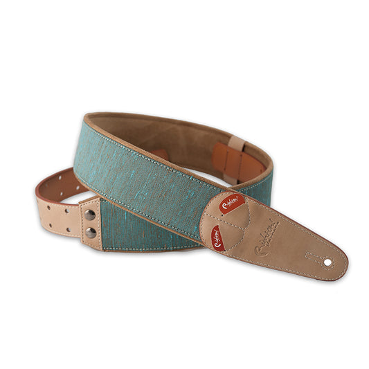 Right On Straps MOJO Boxeo Teal Guitar Strap