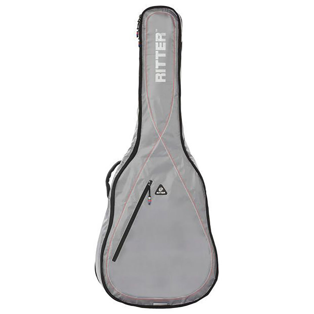 Ritter RGP2-D/SRW Silver Grey-Red-White Acoustic Guitar Bag