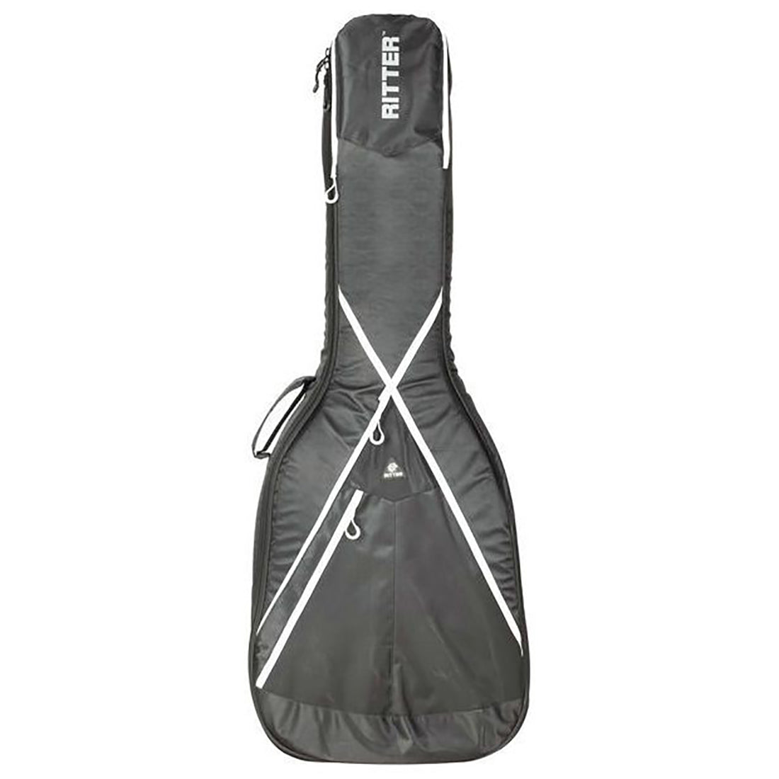 Bag Acou Bass Ritter RGP8-AB/BKW Black - White