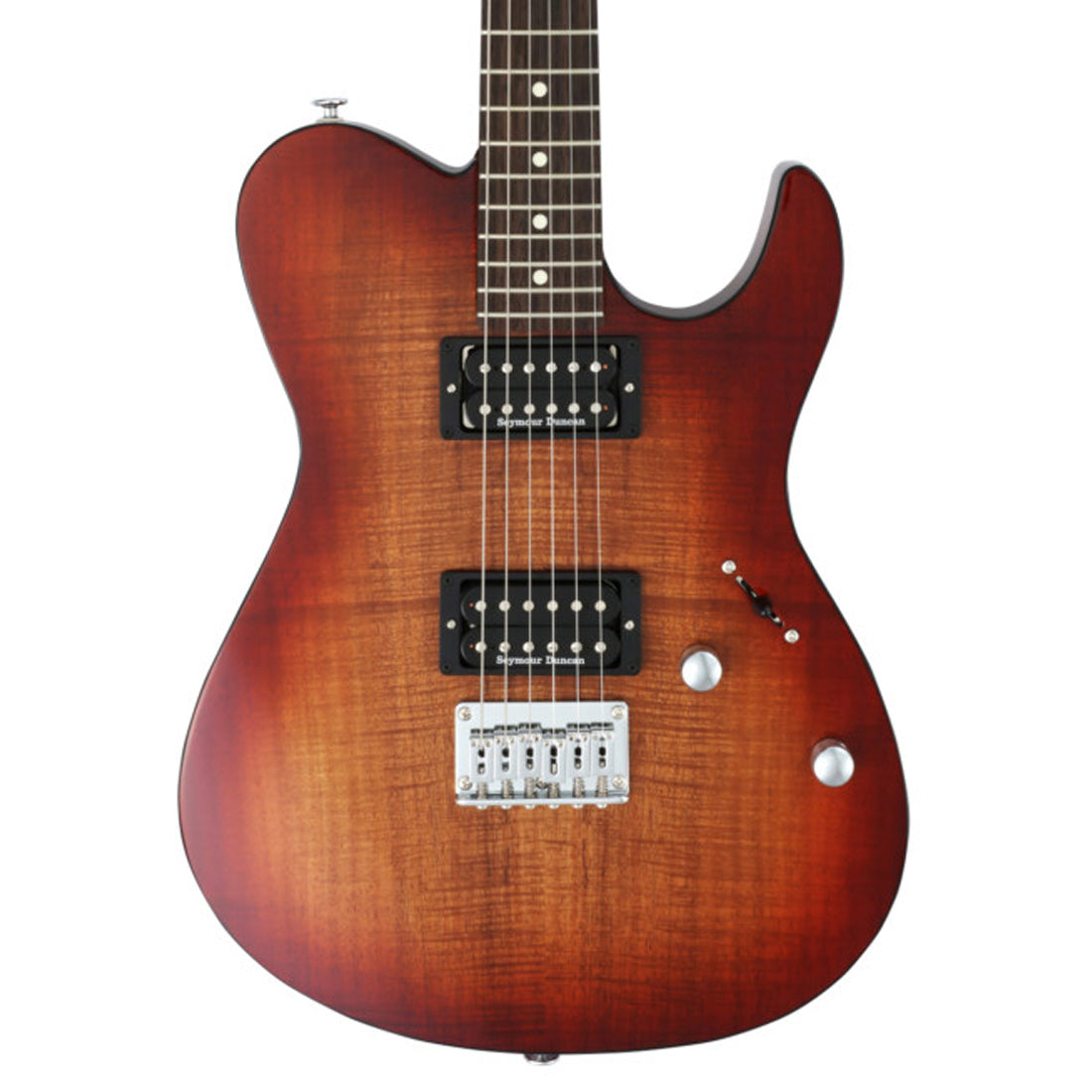 FGN JIL2EW2R/KNB Iliad Koa Natural Burst Electric Guitar Including Gig Bag