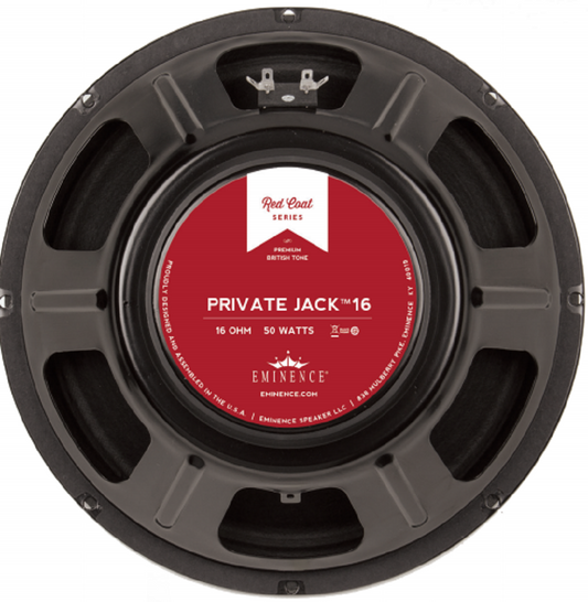 Eminence PRIVATEJACK-16 12in Speaker 50w 16 Ohm