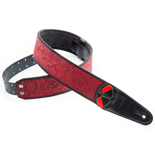 Right On Straps MOJO Sandokan Red Guitar Strap