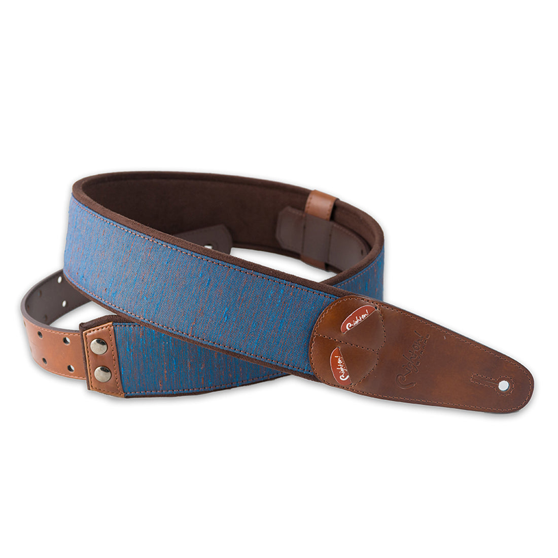 Right On Straps MOJO Boxeo Blue Guitar Strap