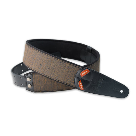 Right On Straps MOJO Boxeo Brown Guitar Strap