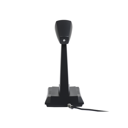 CAD Audio 878HL-2 Omnidirectional Dynamic Desk Top Microphone with Locking Push to talk switch