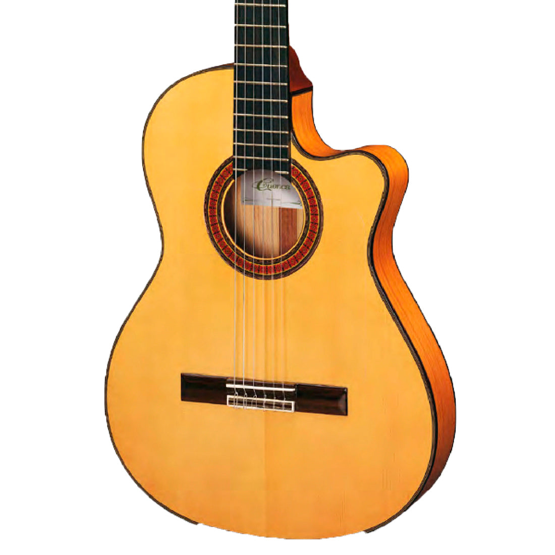 Cuenca 70FC CT E2 Cutaway Classical Guitar