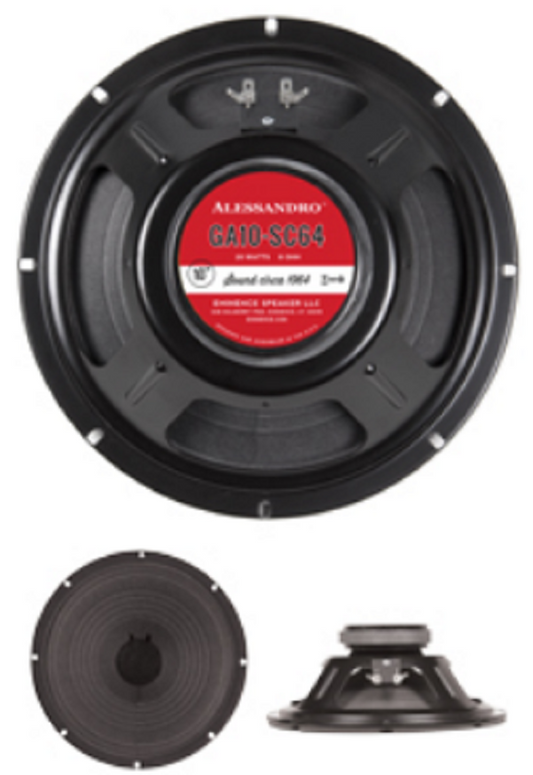 Eminence SIGNATURE GA10-SC64 10in Speaker 20w 8 Ohm George Alessandro Signature