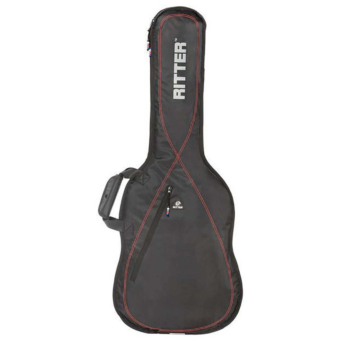 Ritter RGP2-E/BRD Black-Red Electric Guitar Bag