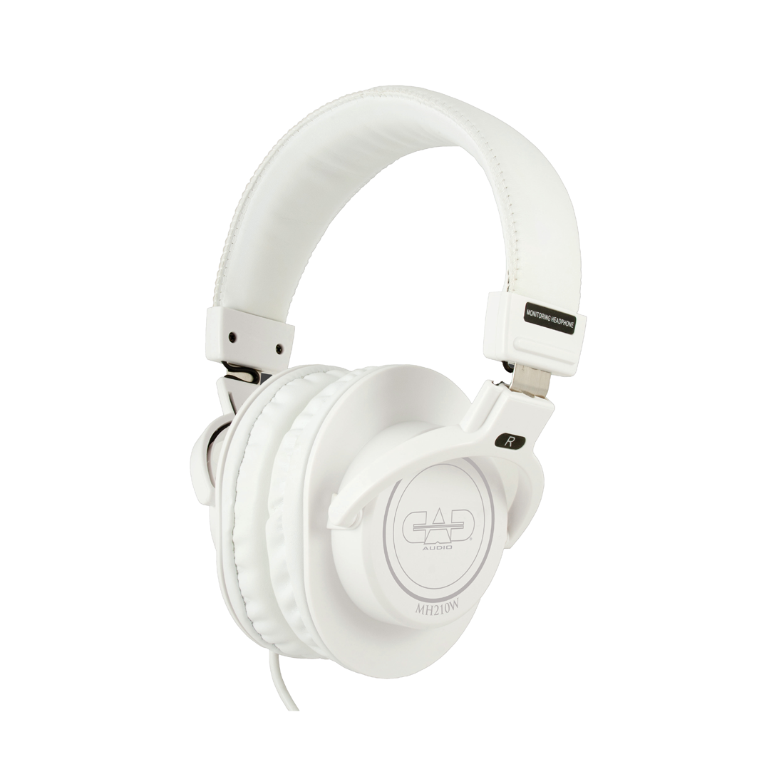 CAD Audio MH210W Closed-back Studio Headphones 40 mm Drivers White