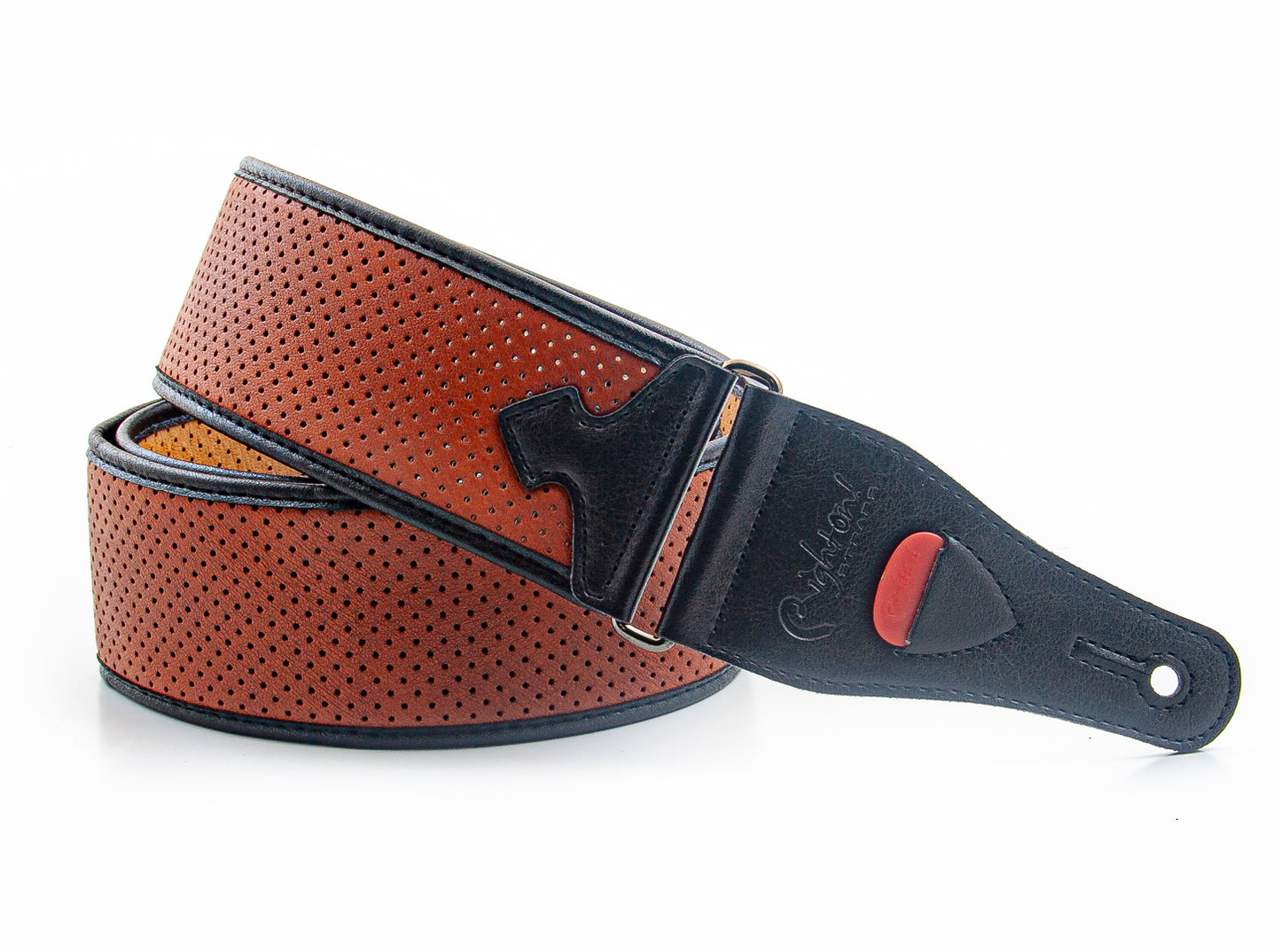 Right On Straps Talisman MONTE-CARLO Red Guitar Strap