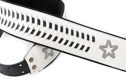 Right On Straps SIGNATURE Paul Turner White Guitar Strap