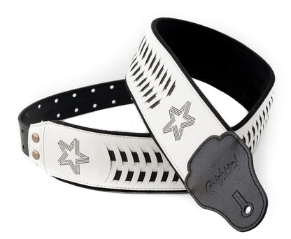 Right On Straps SIGNATURE Paul Turner White Guitar Strap