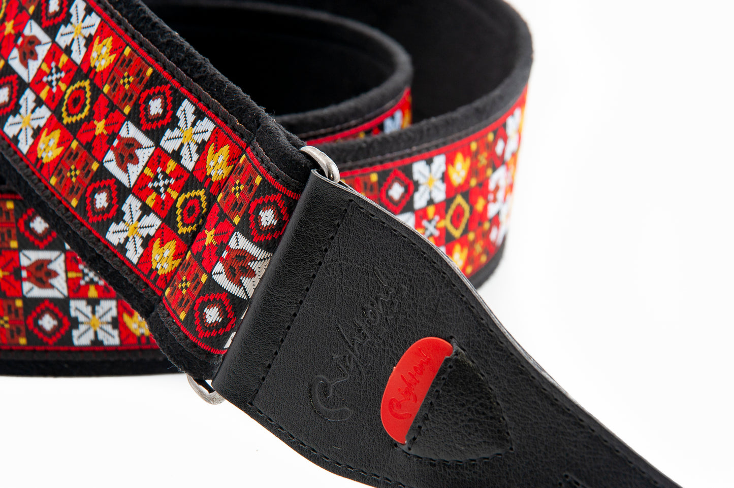 Right On Straps LEGEND JH II Hendrix Red Guitar Strap