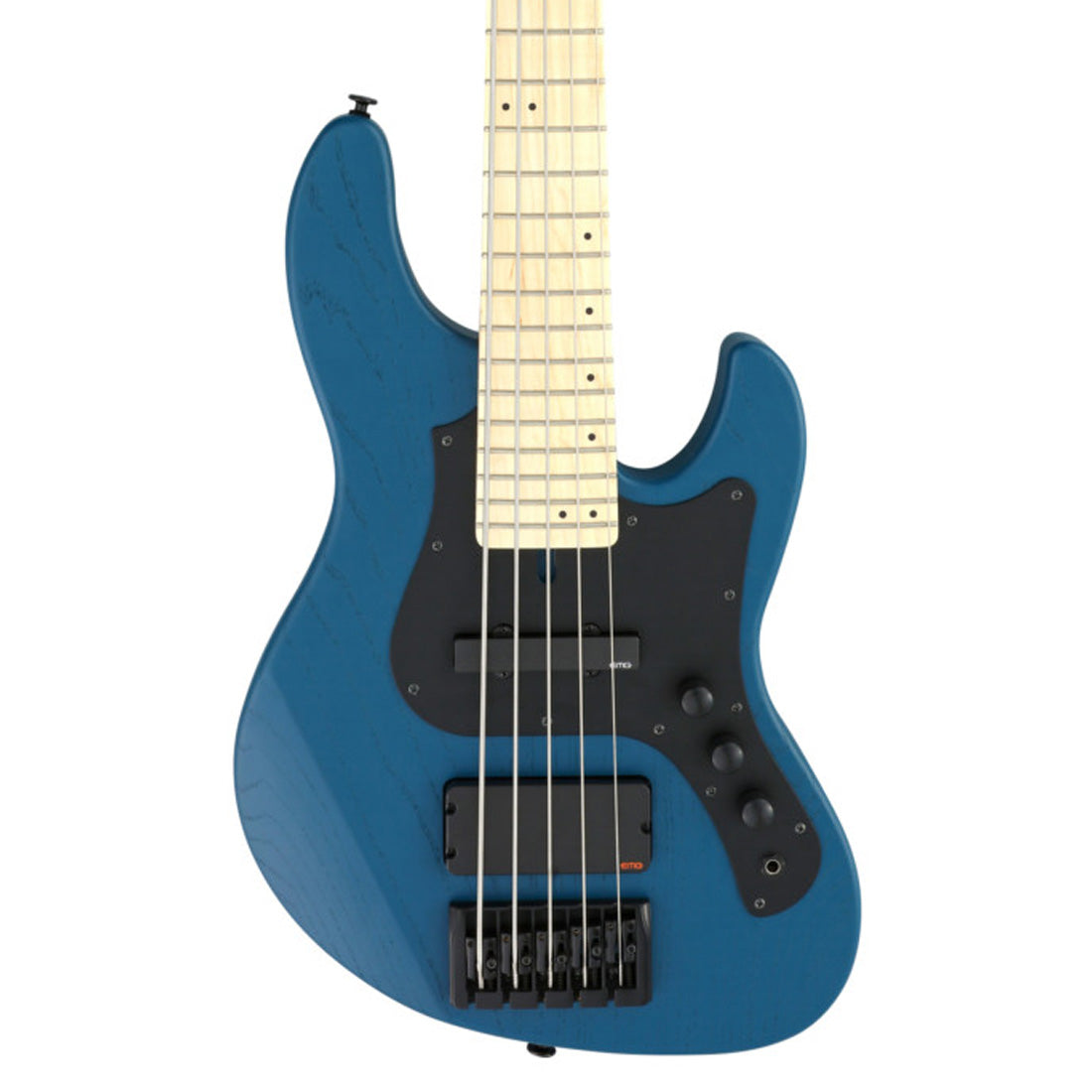 FGN JMJ52ASHDEM/OPB Mighty Jazz Open Pore Blue 5-String Electric Bass Guitar with Gig Bag