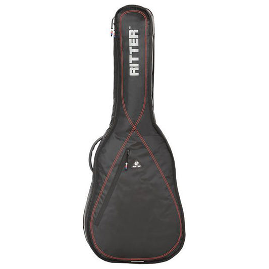 Ritter RGP2-CH/BRD Black-Red 1/2 Size Classical Guitar Bag