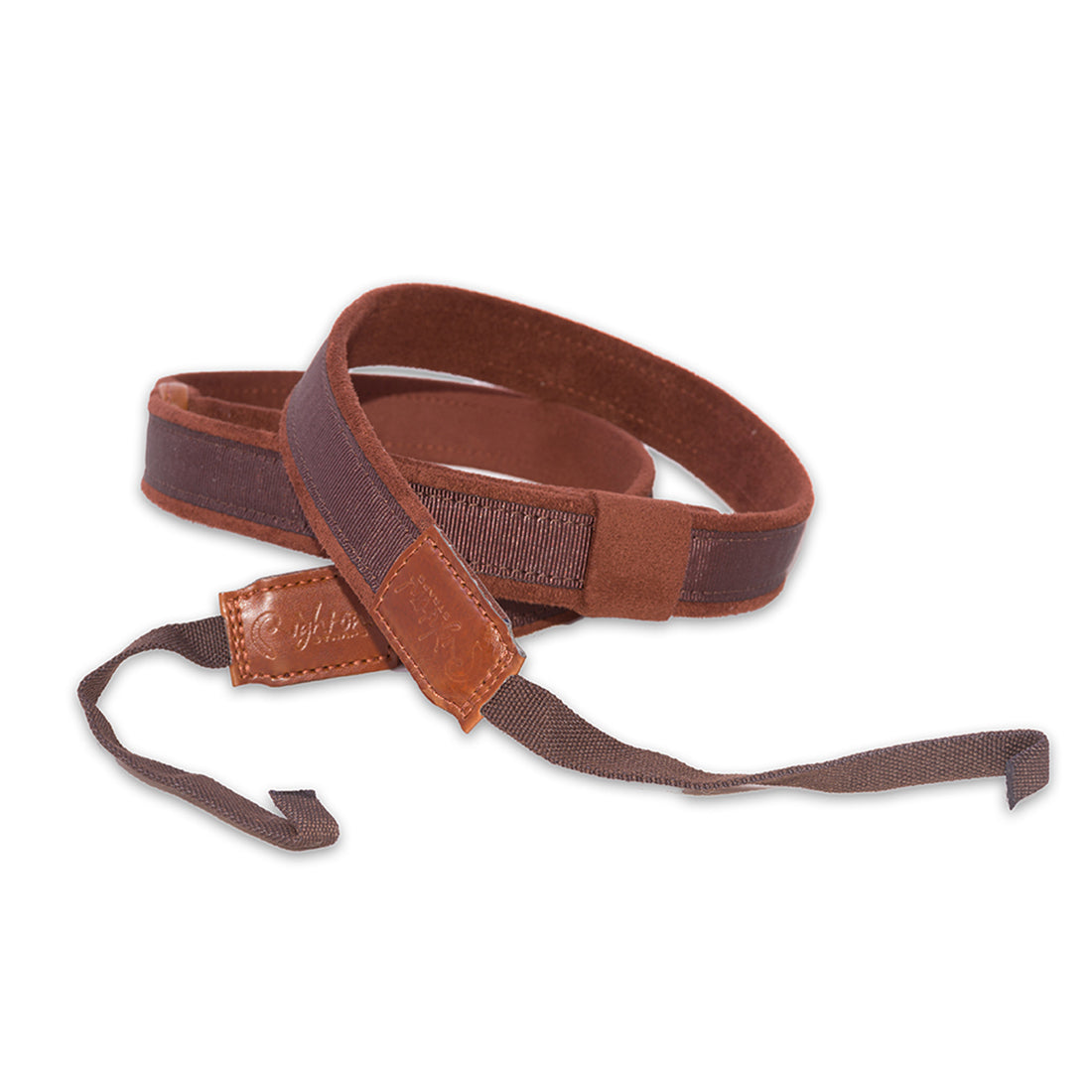 Right On Straps HOOK Uke-Dual-Hook Brown Ukulele Strap