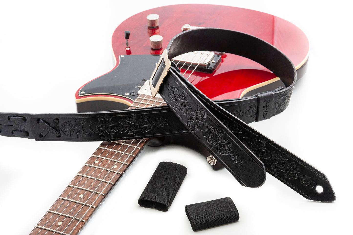 Right On Straps LEGEND BM BOHEMIAN Black Guitar Strap