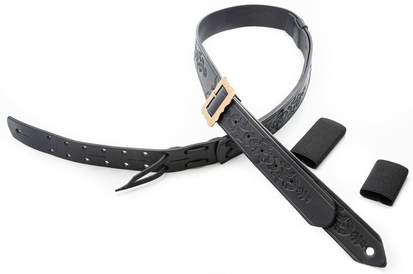 Right On Straps LEGEND BM BOHEMIAN Black Guitar Strap