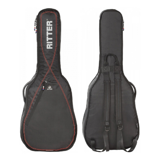 Ritter RGP2-UB/BRD Black-Red Baritone Ukulele Bag