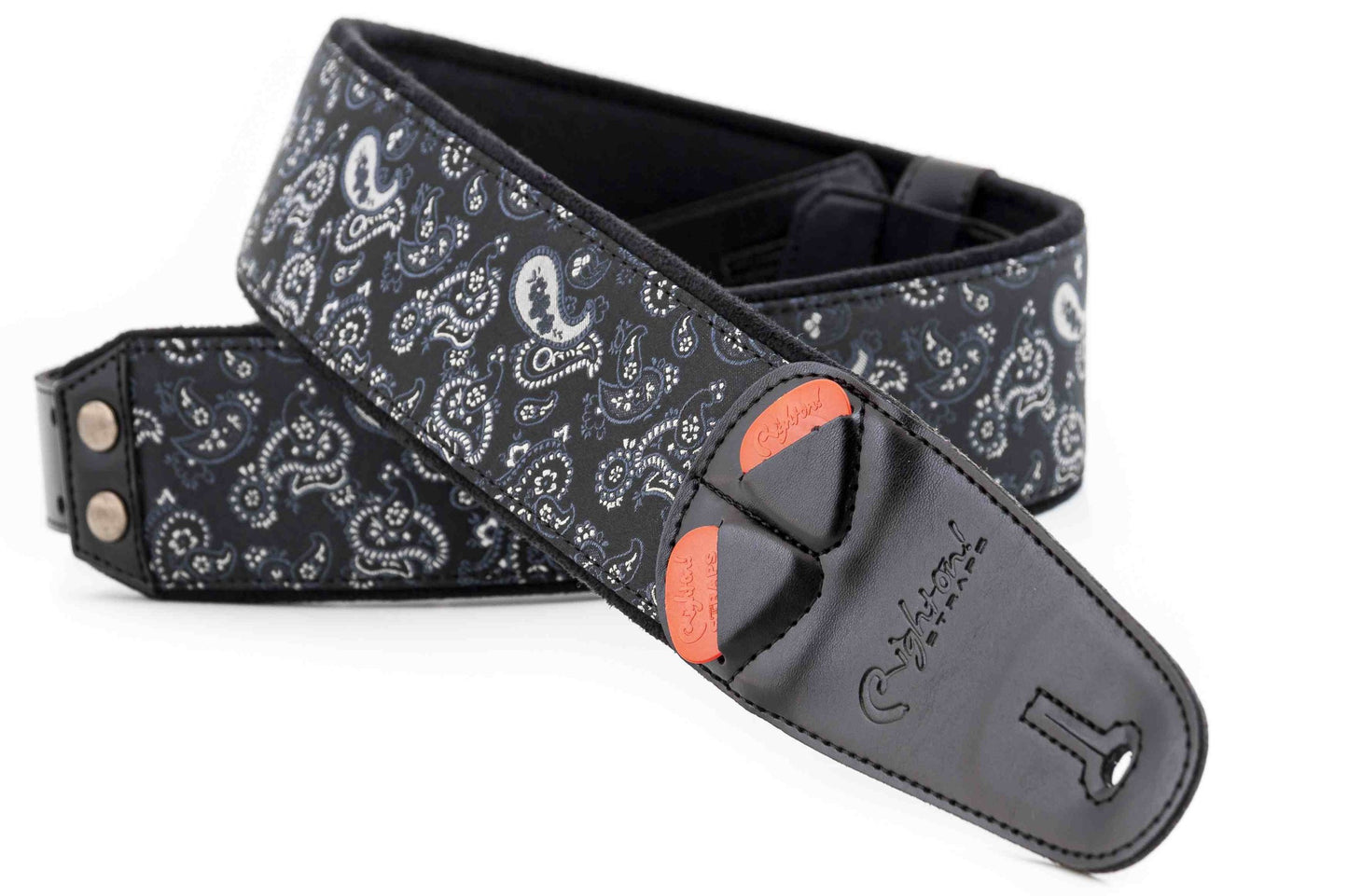 Right On Straps MOJO Paisley Black