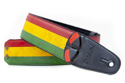 Right On Straps MOJO LEGEND RASTA Guitar Strap