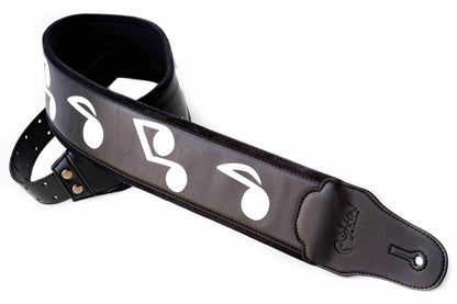 Right On Straps LEGEND SRV Black Guitar Strap